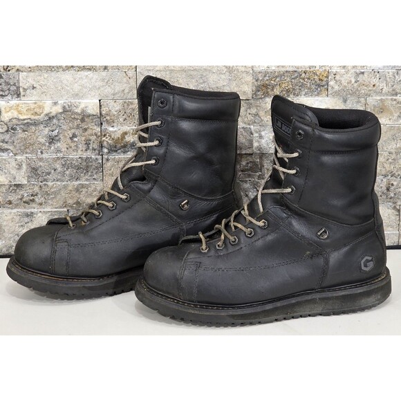 JB Goodhue Ironworker Steel Toe Work Boot Men 10 EEE Insulated Leather ESR Black main image 10